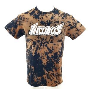 INCUBUS Rock Band Acid Washed Band Tee Rock Tee Hip Hop Rap Tee Y2K Punk Grunge